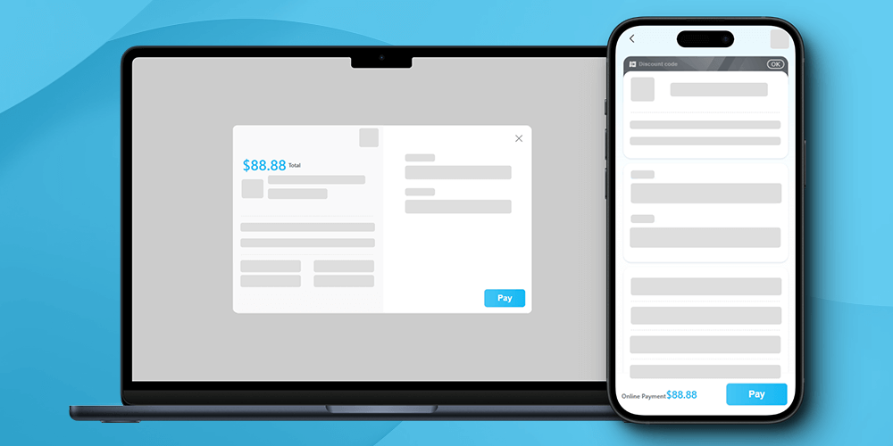 New payment interface showcase